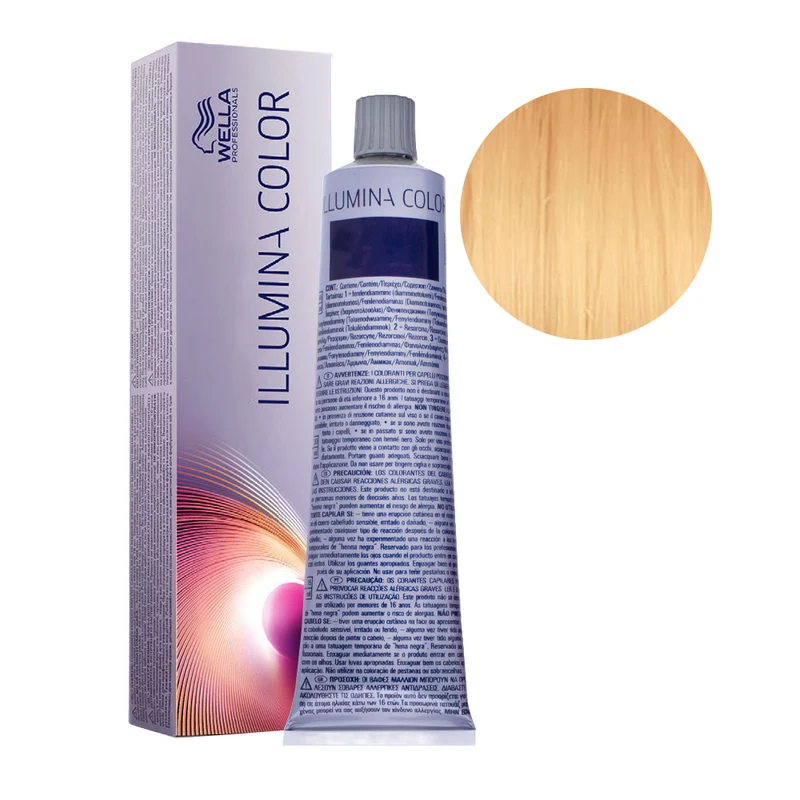 Wella Illumina Color 10/05 Blond Platine Acajou Naturel 60 ml - coloration permanente