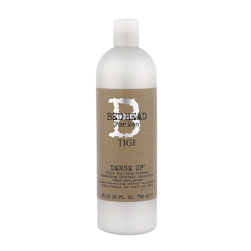 Tigi Bed Head For Men Dense Up Style Building Shampoo 750ml - shampooing densifiant