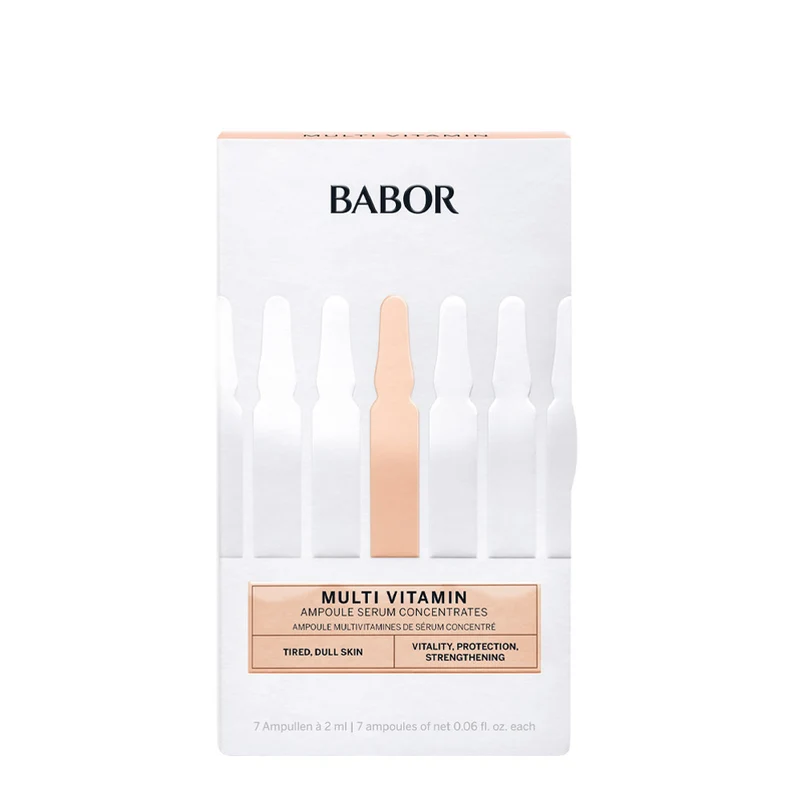 Babor Ampoule Concentrates Multi Vitamin 7x2ml - ampoules concentrées peau terne