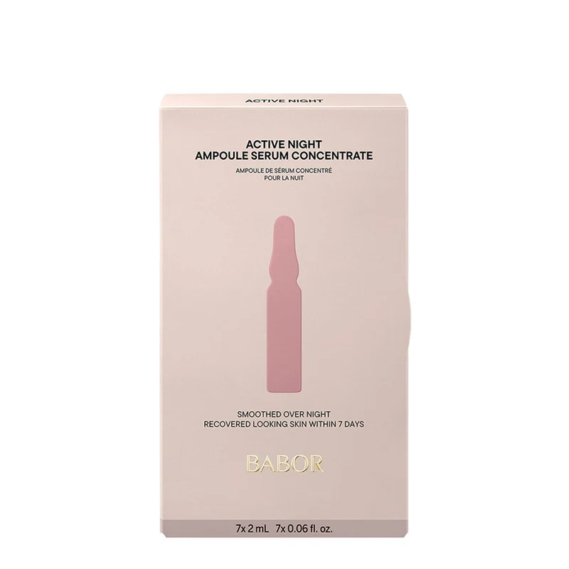 Babor Ampoule Concentrates Active Night 7x2ml - ampoules concentrées anti-âge soin de nuit