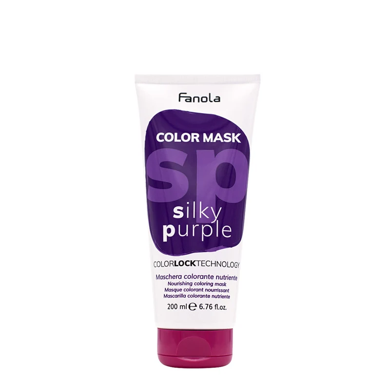 Fanola Color Mask Silky Purple 200ml - coloration semi-permanente