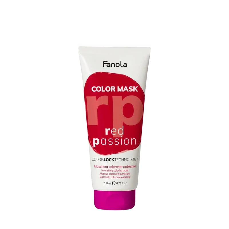 Fanola Color Mask Red Passion 200ml - coloration semi-permanente