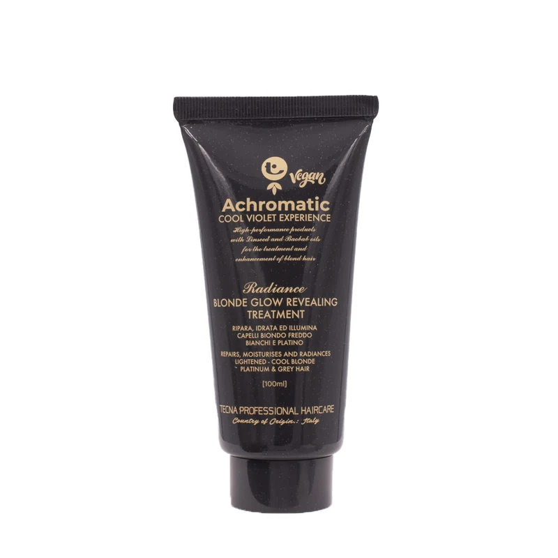 Tecna Achromatic Blonde Glow Revealing Treatment 100ml - soin anti-jaunissement