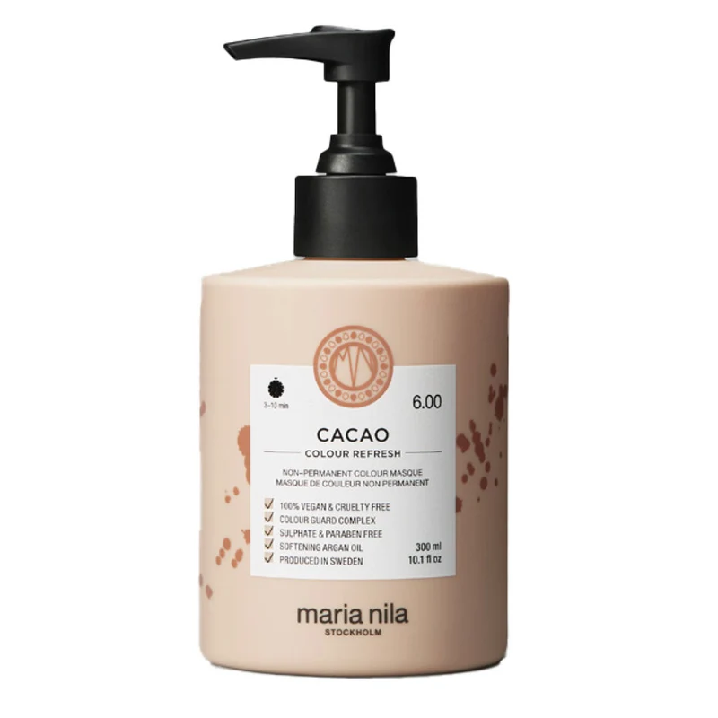 Maria Nila Colour Refresh Cacao 300ml - masque colorant
