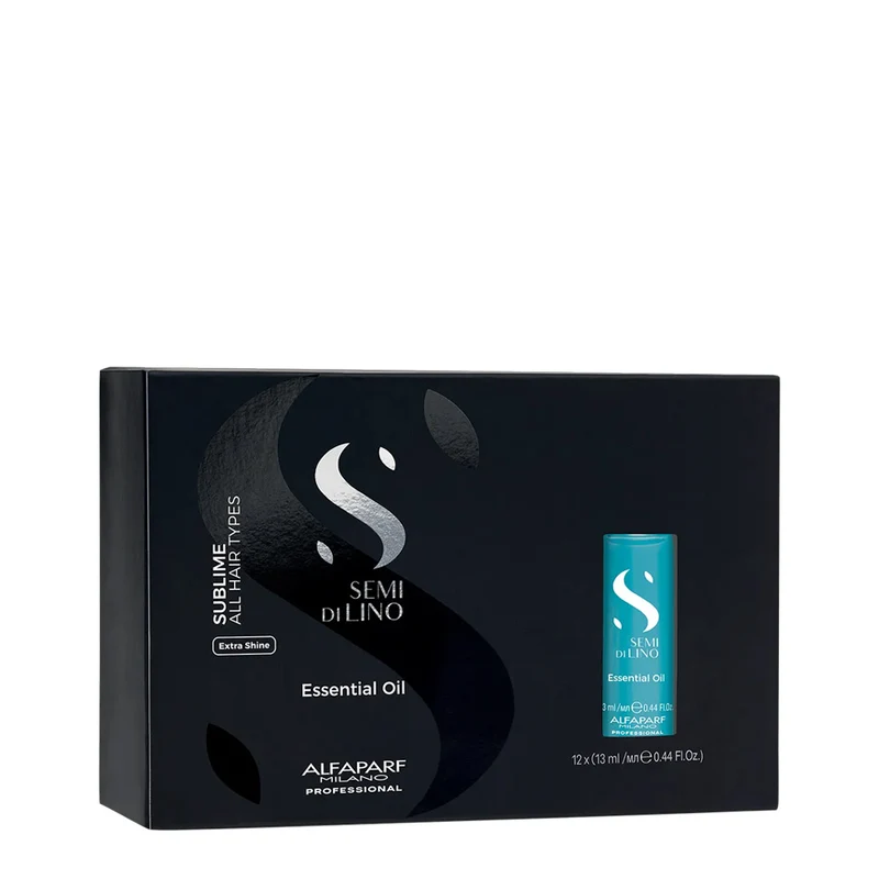 Alfaparf Milano Semi Di Lino Sublime Essential Oil 12x13ml - soin illuminateur intensif