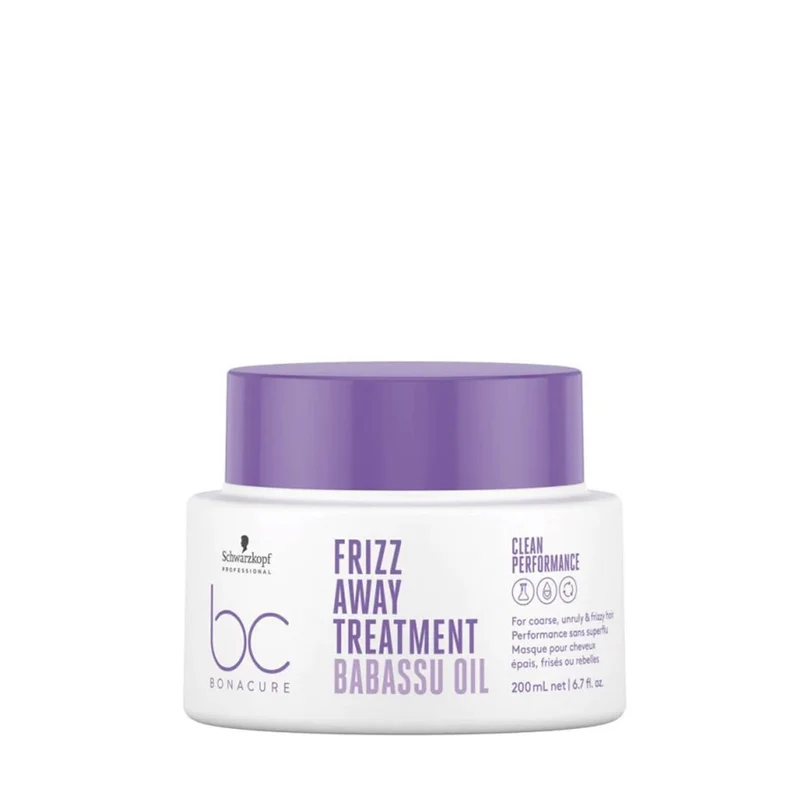 Schwarzkopf BC Bonacure Frizz Away Treatment 200ml - soin anti-frisottis intensif