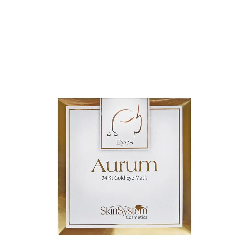 SkinSystem Aurum 24kt Gold Eye Mask/ Patch 4pcs - soin contour des yeux à l'or