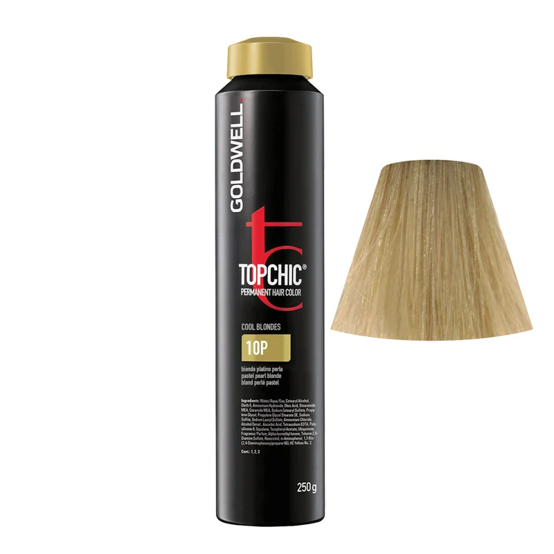 Goldwell Topchic Can 10P Blond Perle Pastel 250gr - coloration permanente en bombe