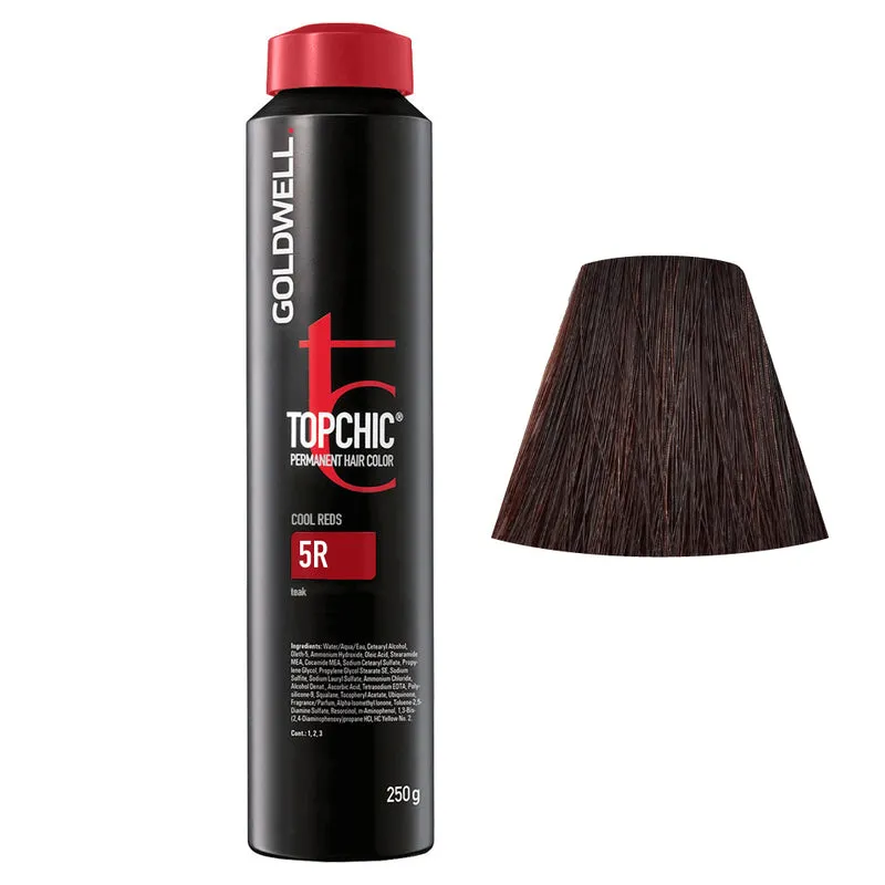 Goldwell Topchic Can 5R Teak 250gr - coloration permanente en bombe