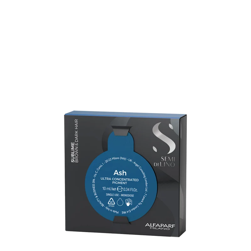 Alfaparf Milano Semi di Lino Sublime Ash Ultra Concetrated Pigment 10ml- pigment antio-range