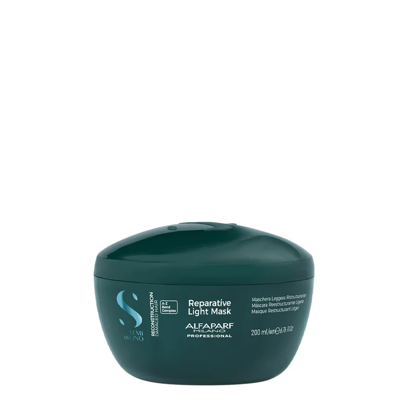 Alfaparf Milano Semi di Lino Reconstruction Reparative Light Mask 200ml - masque restructurant pour cheveux fins