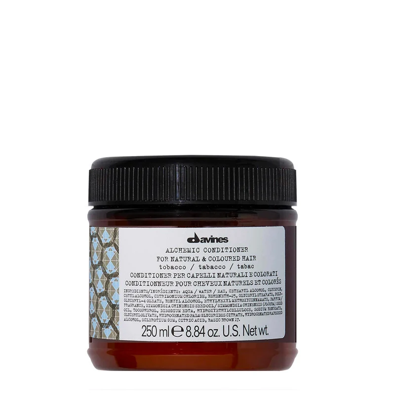 Davines Alchemic Conditioner Tobacco 250ml - après-shampooing pour cheveux châtain et châtain clair