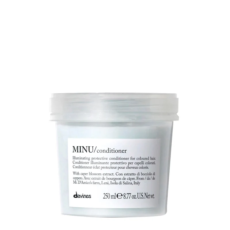 Davines Essential HairCare Minu Conditioner 250ml - après-shampooing illuminateur cheveux colorés