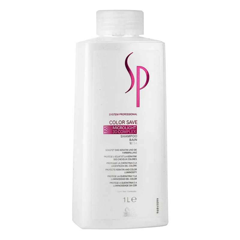 Wella SP Color Save Shampoo 1000ml - shampoing protecteur de couleur