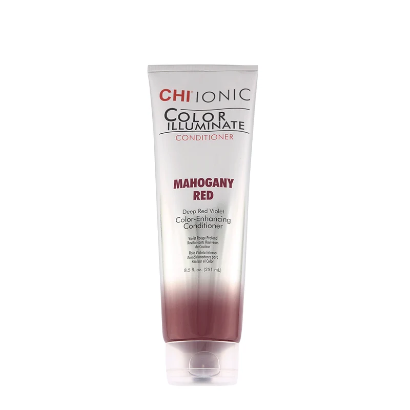 CHI Ionic Color Illuminate Après-shampoing Coloré Acajou 251ml