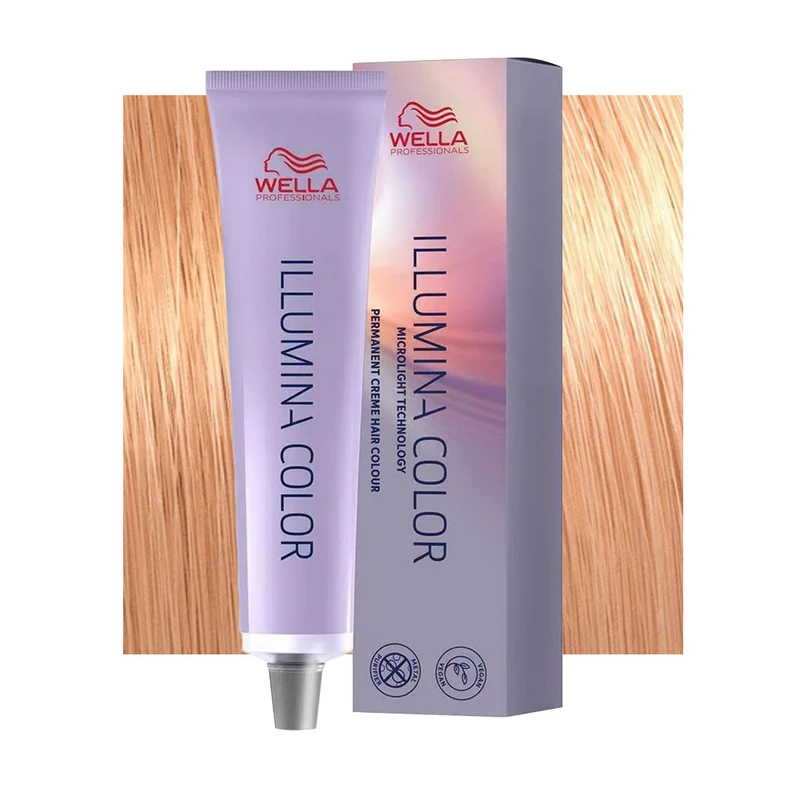 Wella Illumina Color 9/43 Blond Très Clair Cuivre Doré 60ml - coloration permanente