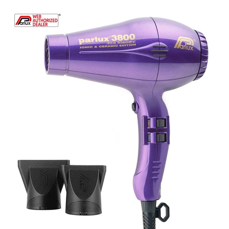 Parlux 3800 EcoFriendly Ionic & Ceramic Violet - sèche-cheveux professionnel
