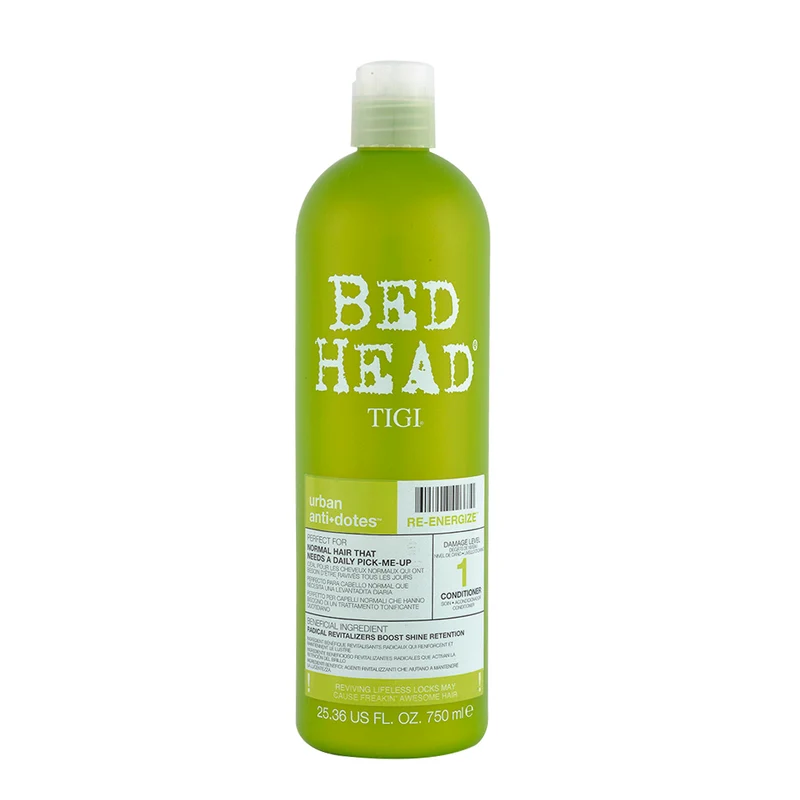 Tigi Urban Antidotes Re-Energize Level 1 Conditioner 750ml - shampoing cheveux abîmés