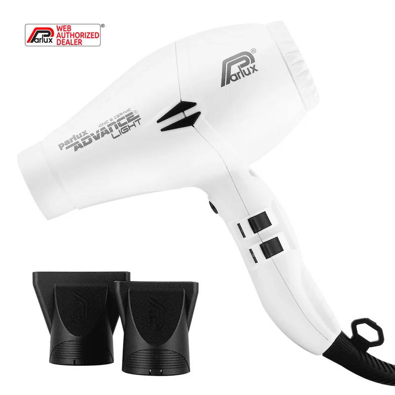 Parlux Advance Light Ionic & Ceramic Blanc - sèche-cheveux