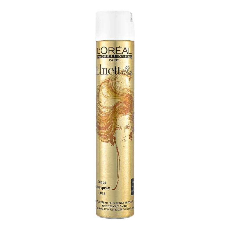 L'Oreal Hairspray Elnett Satin 500ml - laque tenue forte