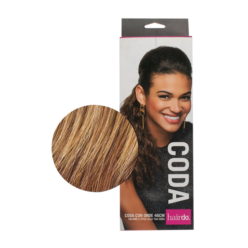Hairdo Queue de Cheval Vaguée Blond Roux R29S 46cm