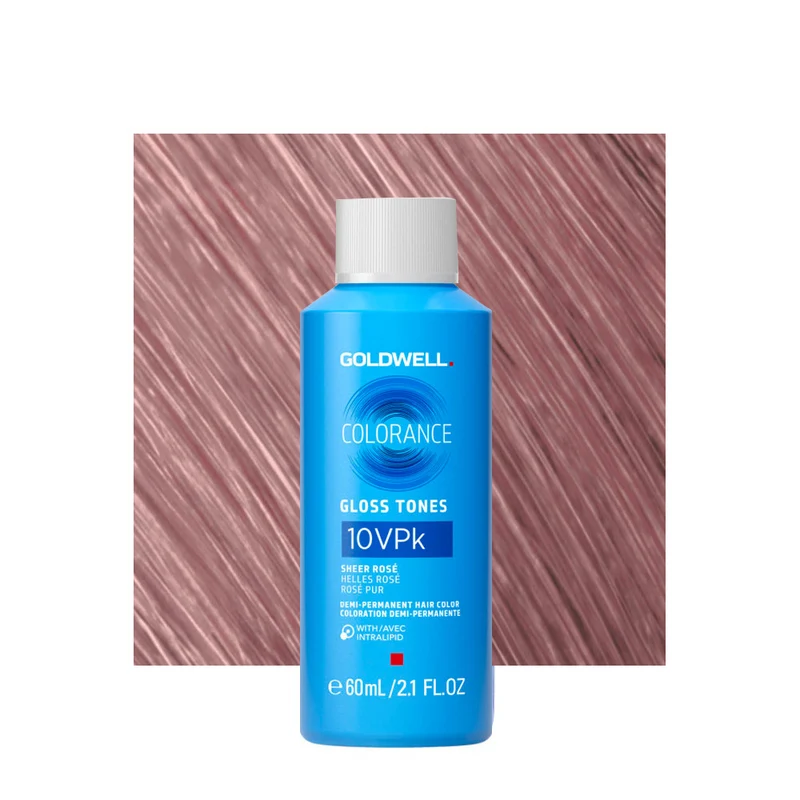 10VPk Goldwell Colorance Gloss Tones 60ml - coloration demi-permanente