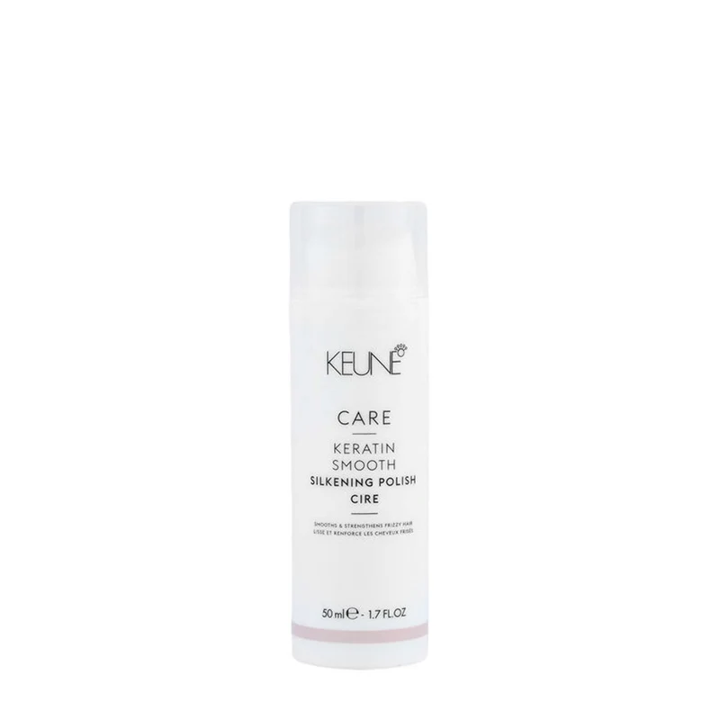 Keune Care Line Keratin Smooth Silkening Polish Cire 50ml - cire douce soyeuse de définition anti - frisottis