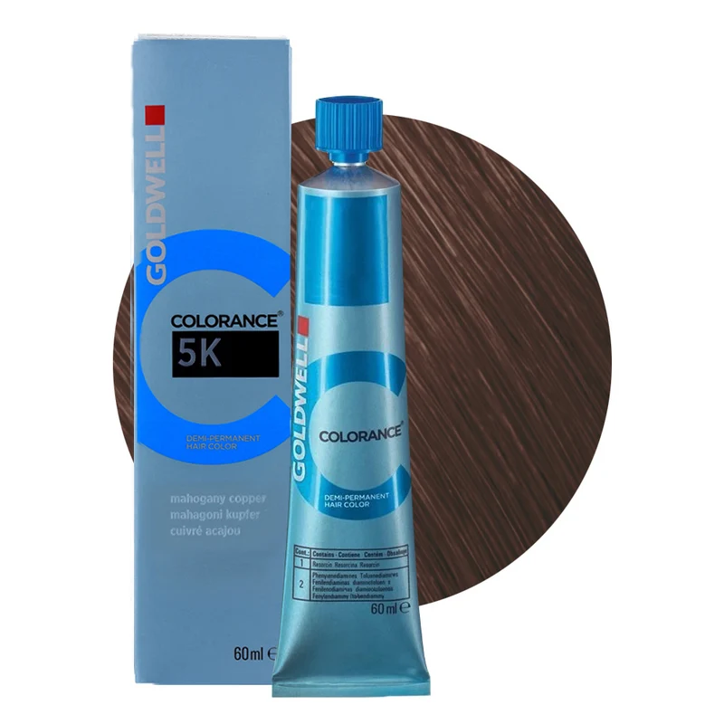 5K Cuivre acajou Goldwell Colorance Warm reds tb 60ml