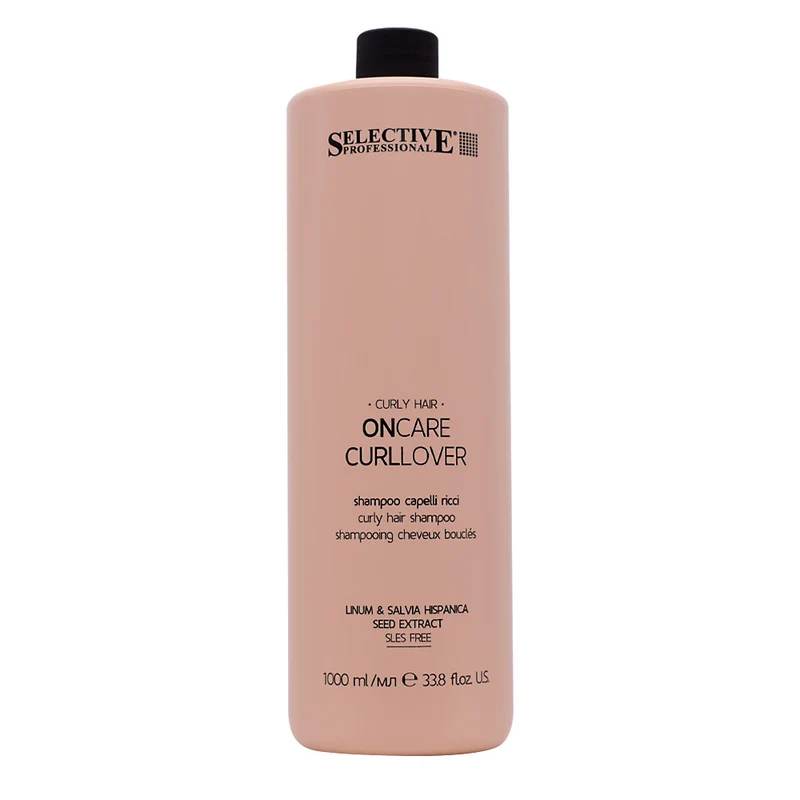 Selective Professional Curllover Shampoo 1000 ml - shampoing cheveux bouclés