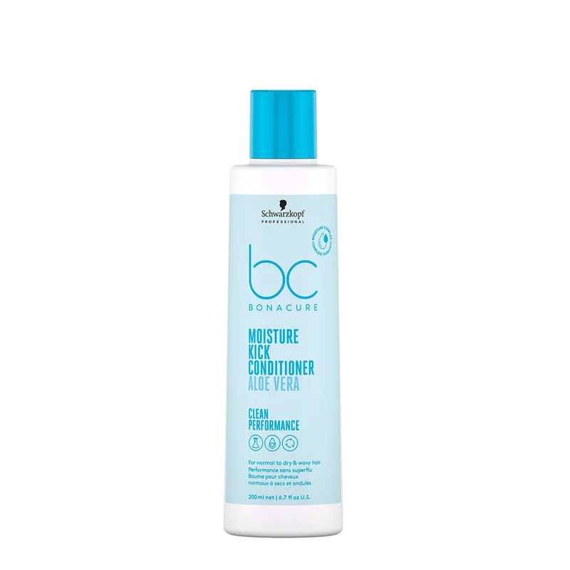 Schwarzkopf BC Bonacure Moisture Kick Conditioner Aloe Vera 200ml - baume pour les cheveux secs