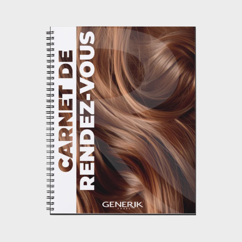 Carnet de rendez-vous GENERIK - Format A4
