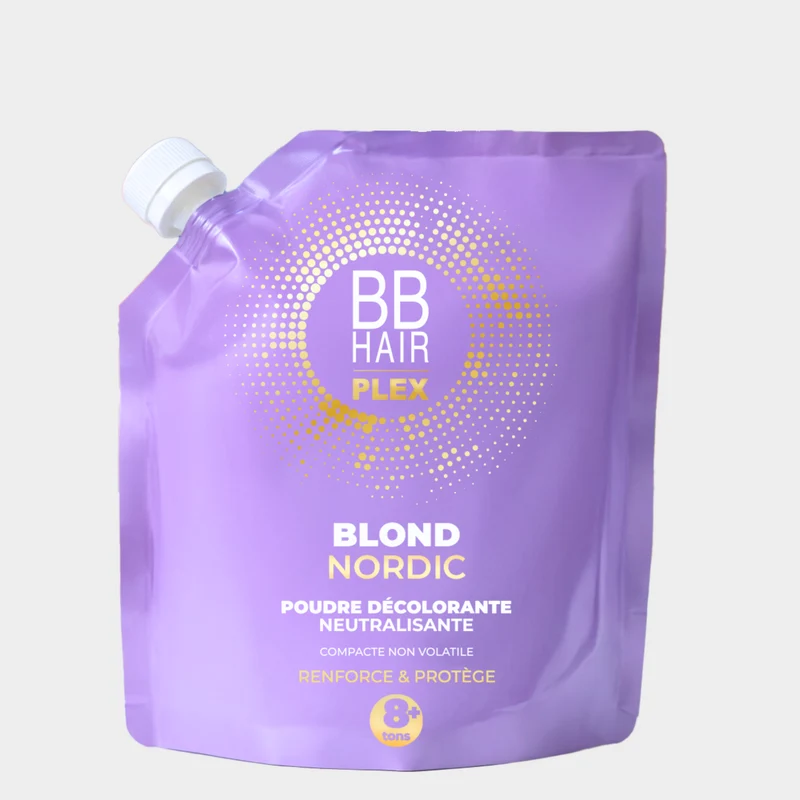 Poudre Décolorante BBHair Blond Nordic 8+ 500gr