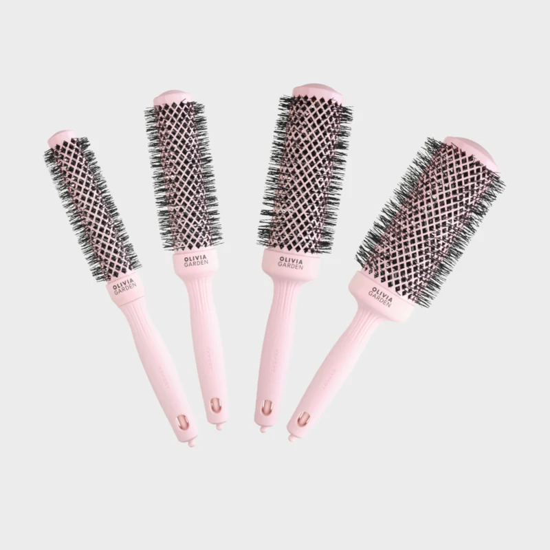 Olivia Garden - Brosses Expert Speed Pastel Pink - Pack x4 + Expert Care Oval offerte