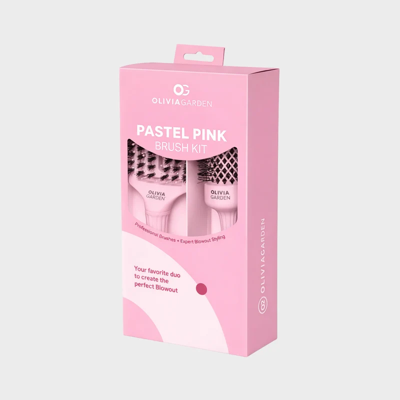 Kit brosses Pastel Pink OLIVIA GARDEN