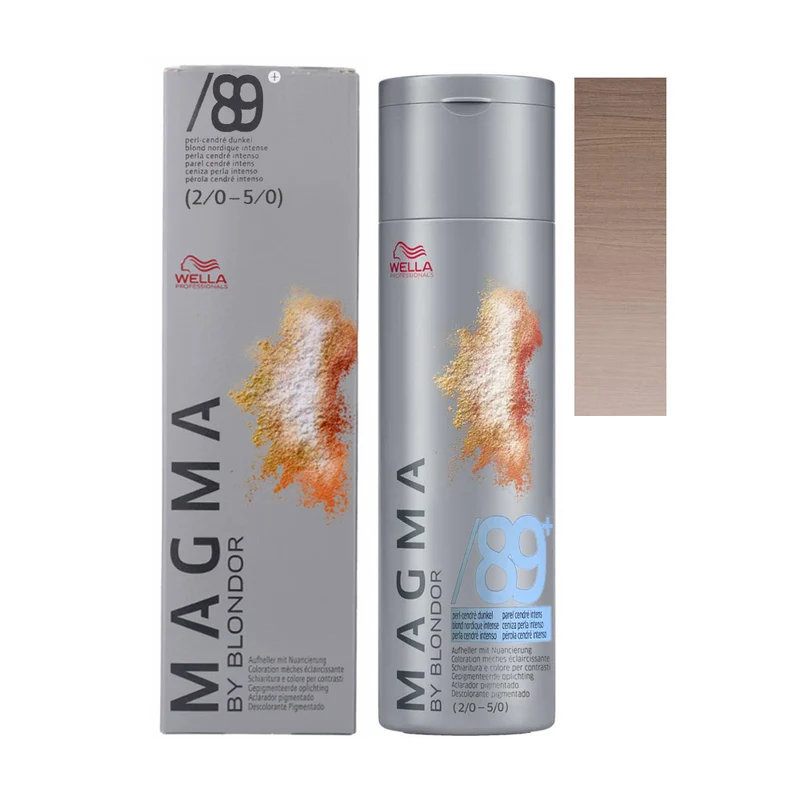 Wella Magma /89+ Perle Cendré Intense 120g - décoloration cheveux