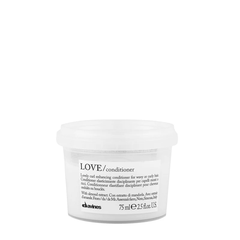 Davines Essential HairCare Love Curl Conditioner 75ml - après-shampooing élastifiant cheveux bouclés ou ondulés