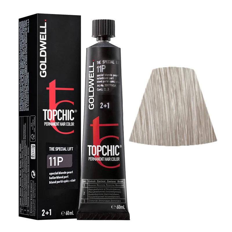 Goldwell Topchic Tube 11P Blond Clair Perlé 250gr - coloration permanente en tube