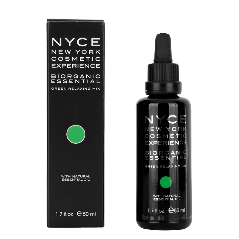 Nyce Biorganic essential Green relaxing mix 50ml - huile essentielle relaxante
