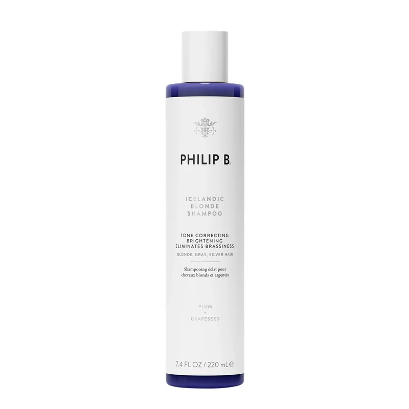 Philip B Icelandic Blonde Shampoo 220ml - shampooing anti-jaune