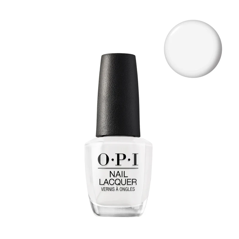 OPI Nail Lacquer NL L00 Alpine Snow 15ml - vernis à ongles