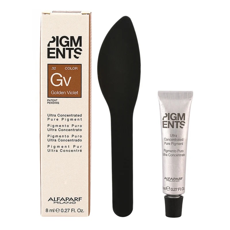 Alfaparf Milano Pigments Gv .32 Violet Doré 8ml - pigment pur doré violet