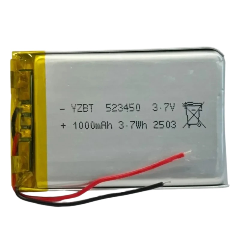 Batterie 523450 LiPo 3.7V 1000mAh