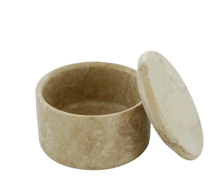 Fossil Shave Bowl with Matching Lid (Small) - No Logo