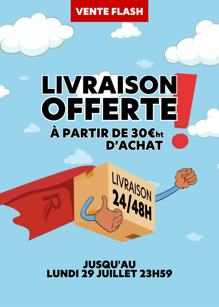 Votre livraison OFFERTE