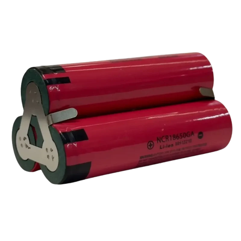 Batterie Li-ion 1S3P 3.7V 10500mAh – Pack 3x18650 pattes à souder