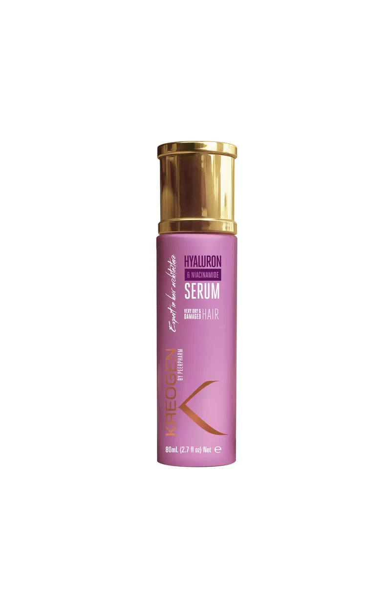 Sérum capillaire réparation & brillance à l’acide hyaluronique & Niacinamide B3 pour cheveux très secs et abîmés