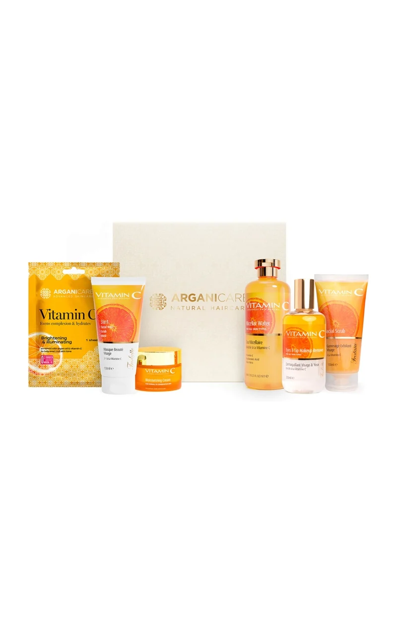 Coffret soin visage - Éclat & Vitalité – Vitamine C - 6 produits