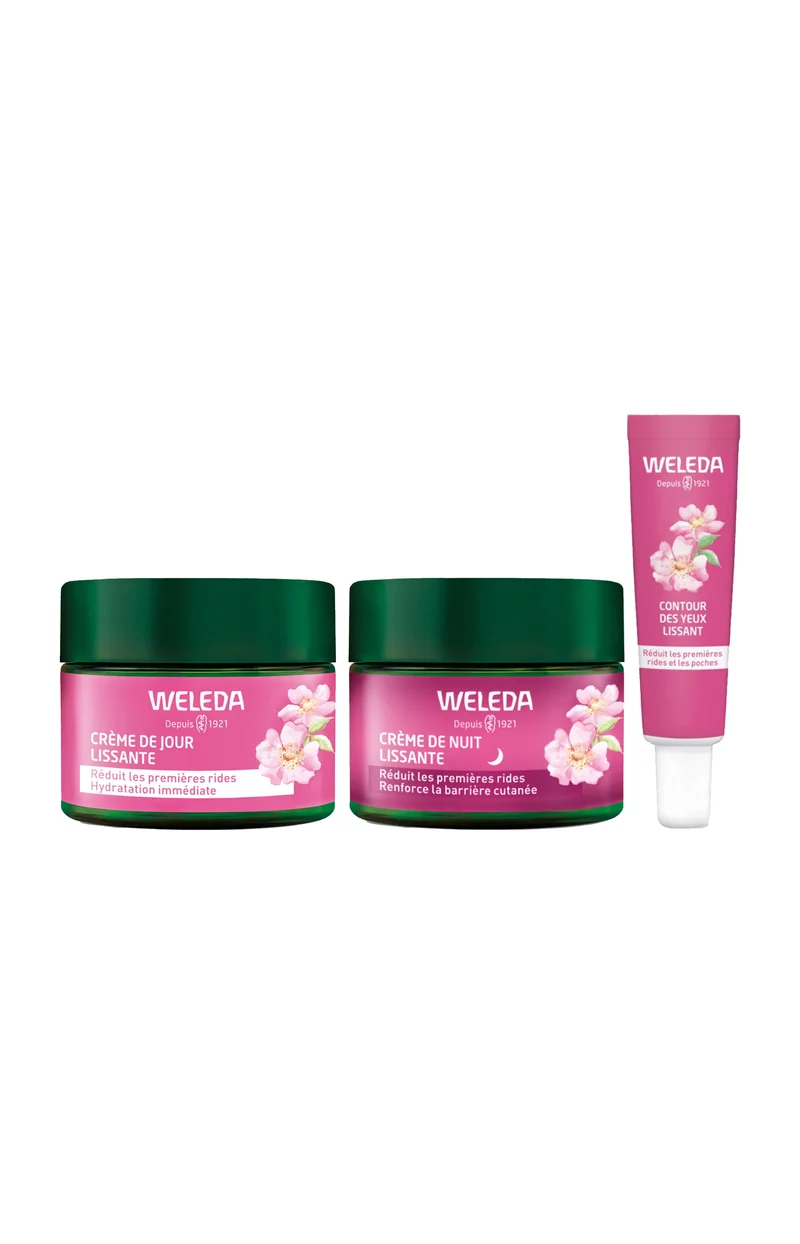 Routine lissante - Rose musquée & thé blanc - 3 produits