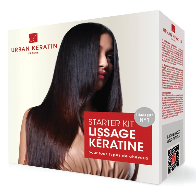 Starter Kit Lissage Kératine My Kératine Urban Keratin 3x50ML