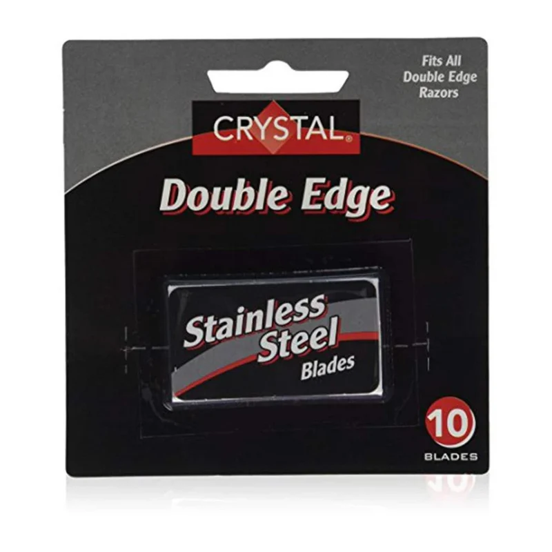 Crystal Double Edge Blades - 10 counts